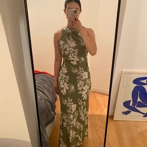 Reformation Casette Linen Dress size 6